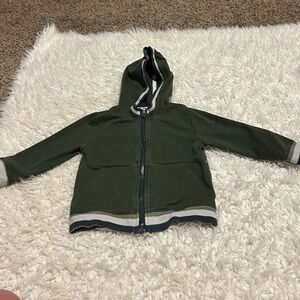 $10 2/15 Tommy Bahama Boys full zip Jacket Hoodie Size 24M 4K flaw k3